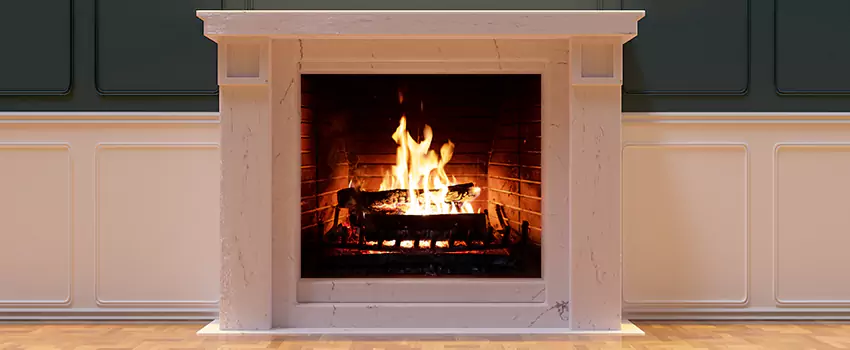 Decorative Electric Fireplace Installation in Hyattsville, Maryland