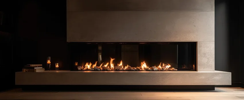Gas Fireplace Ember Bed Design Services in Hyattsville, Maryland