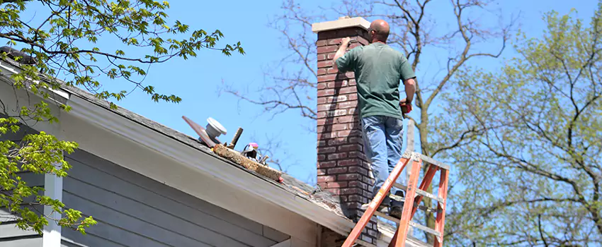 Vinyl and PVC Chimney Flashing Installation in Hyattsville, MD