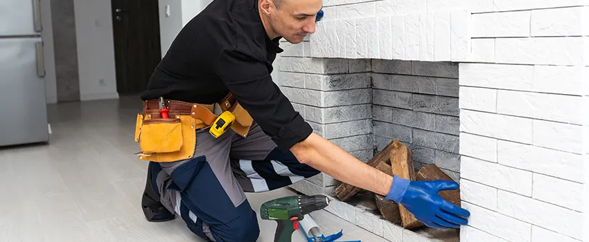 Fireplace Damaged Damper Frame Repair Services in Hyattsville, Maryland