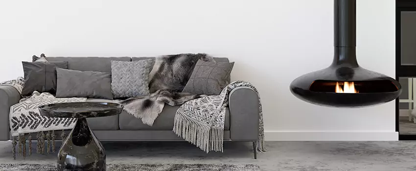 Circular Hanging Fireplace Installation Services in Hyattsville, MD